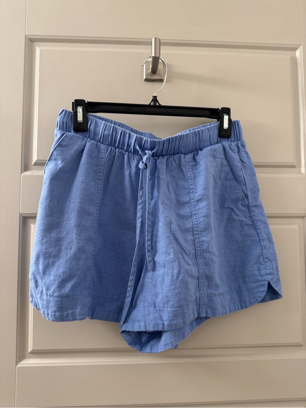Universal Thread Light Blue Drawstring Linen Shorts
